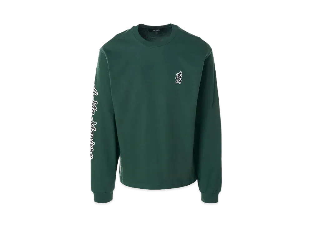 Nike JORDAN x A Ma Maniere Cursive Logo Long Sleeve T-shirt "Green"