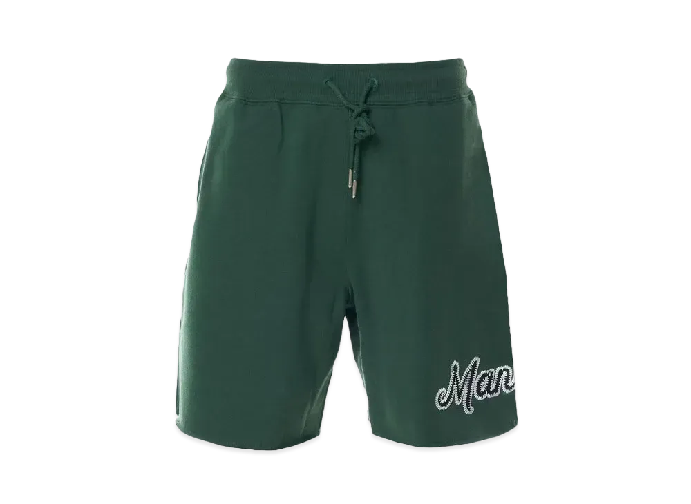 Nike JORDAN x A Ma Maniere Cursive Sweat Shorts "Green"