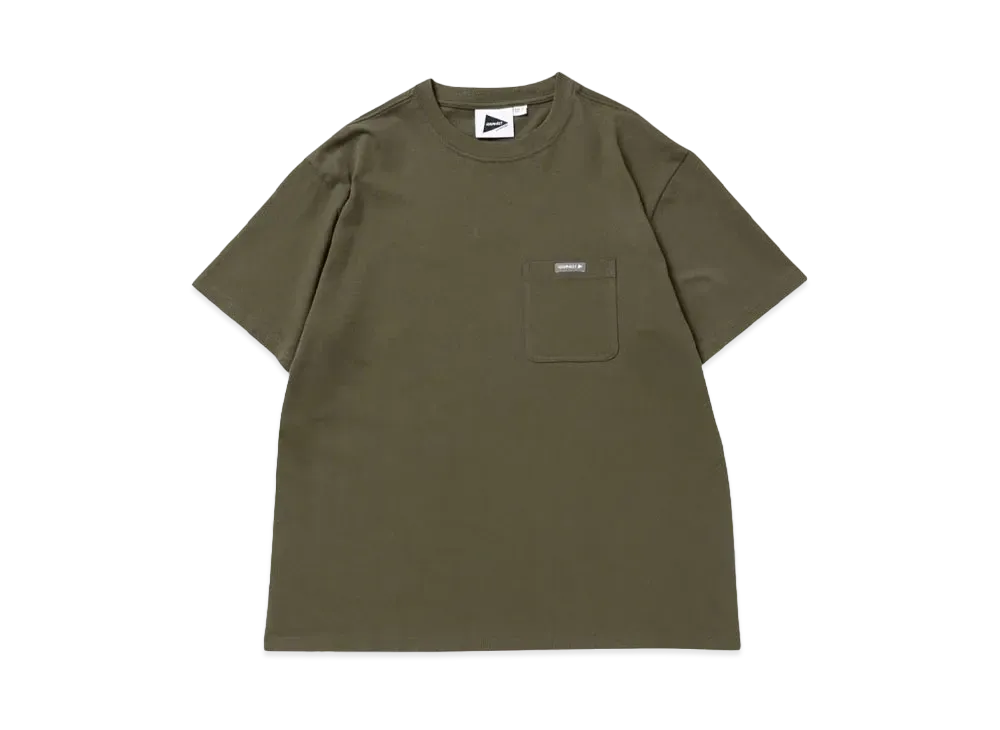 GRAMICCI x and wander BACKPRINT TEE "GREEN"