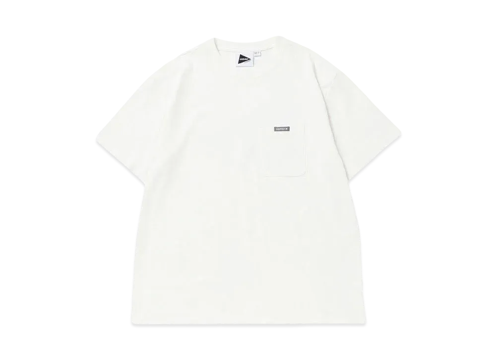 GRAMICCI x and wander BACKPRINT TEE "WHITE"