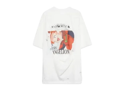 EVANGELION x SEVESKIG S/SL Tee Ver.Main visual:001 Ex "WHITE"