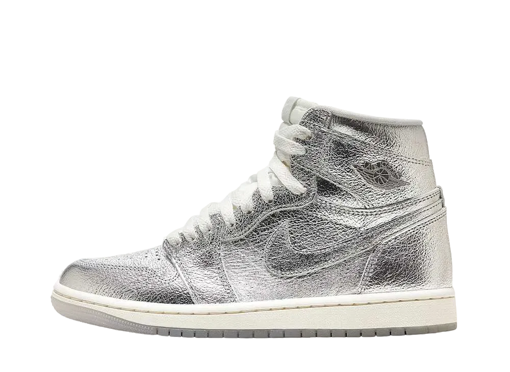 ナイキ ウィメンズ エアジョーダン1 レトロ ハイ "クローム"