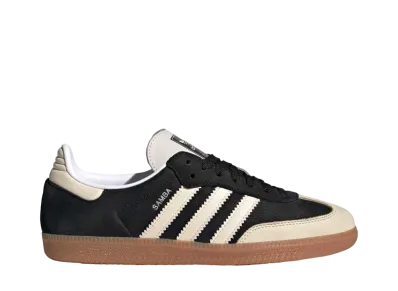 アディダス オリジナルス ウィメンズ サンバ OG "コアブラック/ワンダーホワイト/シルバーメタリック"