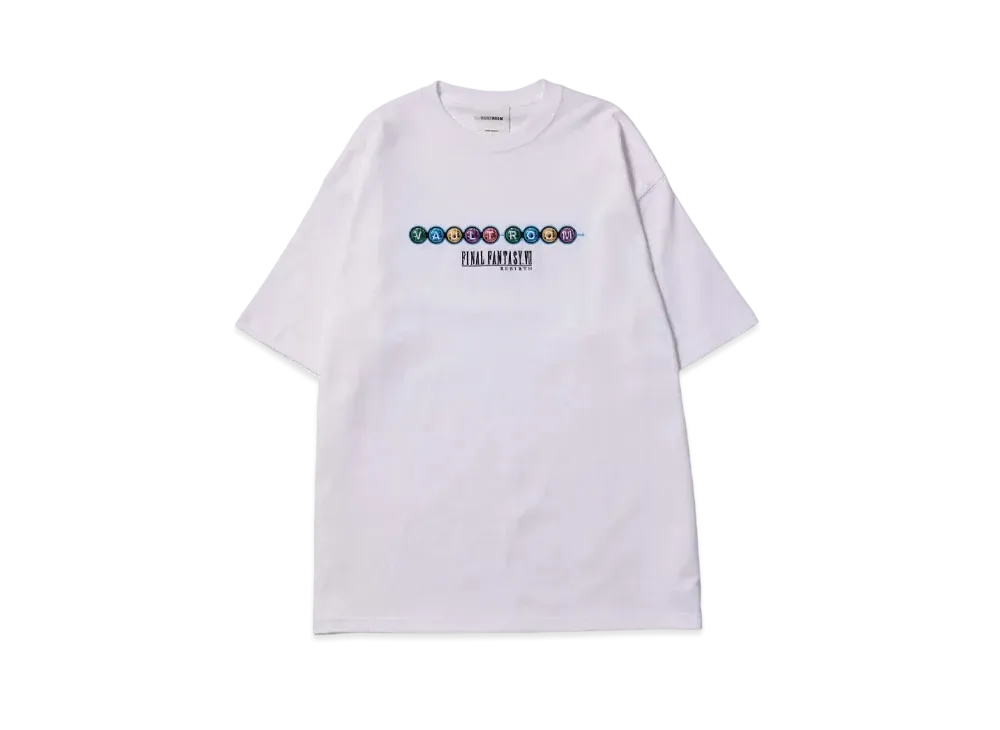 VAULTROOM x Final Fantasy 7 REBIRTH Materia Tee "White"