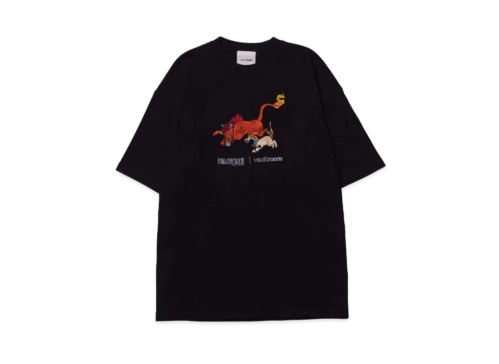 VAULTROOM x Final Fantasy 7 REBIRTH VR x Red XIII Tee "Black"