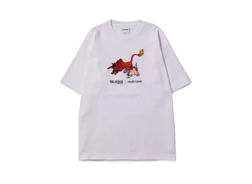 VAULTROOM x Final Fantasy 7 REBIRTH VR x Red XIII Tee "White"