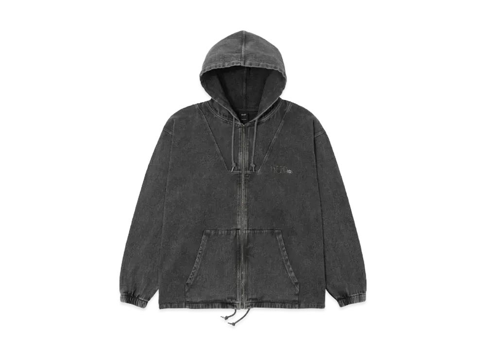 HUF Jazzy Groove Zip Hoodie "Charcoal Gray"