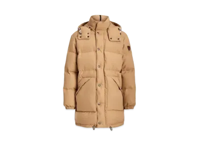 Polo Ralph Lauren Water-Resistant Wool-Blend Down Coat "Brown"