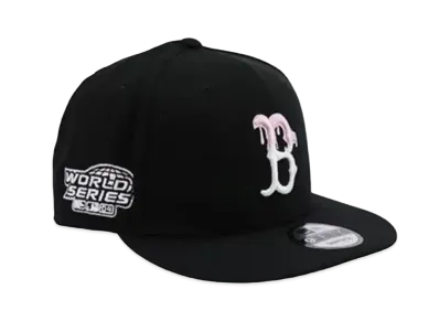 NEW ERA x THE CAP Pink Drip 9Thirty Boston Red Sox "Black"