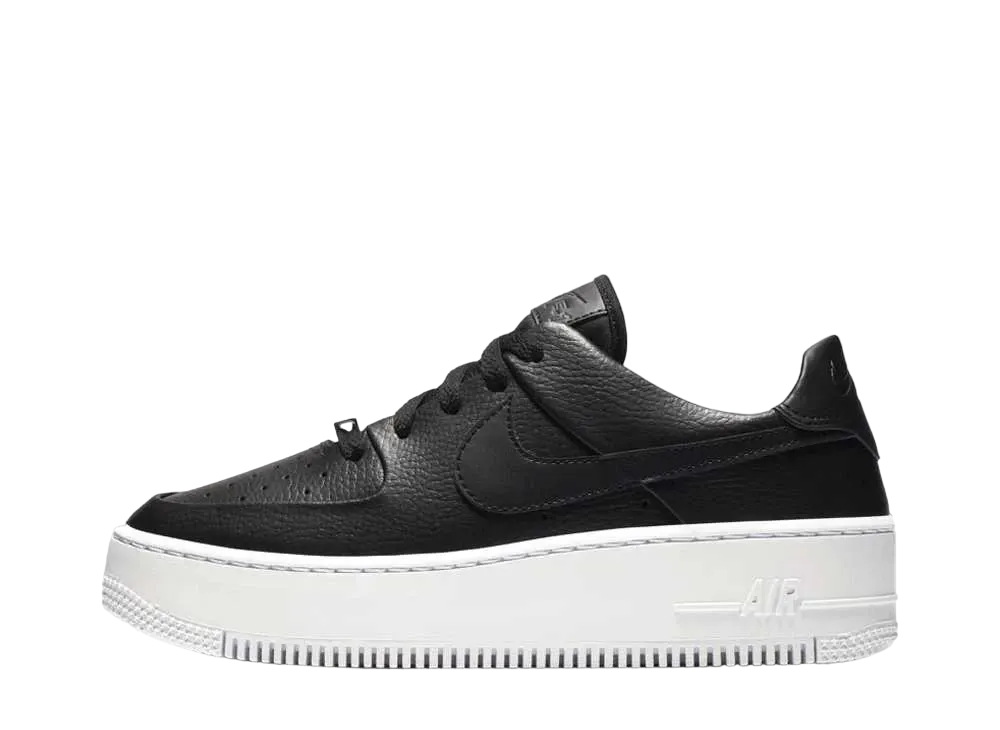 Nike Women's Air Force 1 Sage Low "Black White"