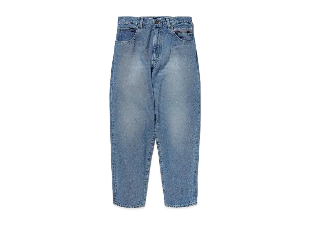 DESCENDANT 1995 Denim Trousers Baggy Hard Wash "Indigo"