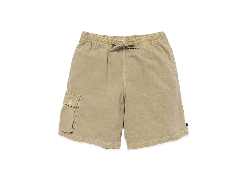 DESCENDANT Mule Twill Shorts Pigment Dye "Beige"