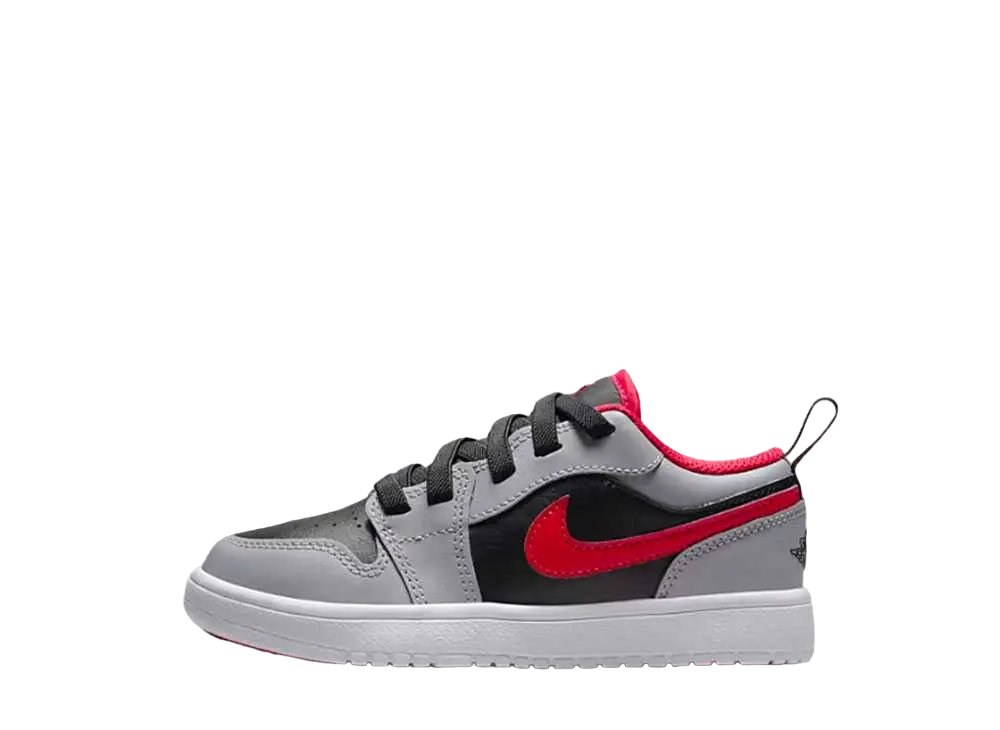 ナイキ PS エアジョーダン1 ロー ALT "ブラック/セメントグレー/ホワイト/ファイヤーレッド" (キッズ)