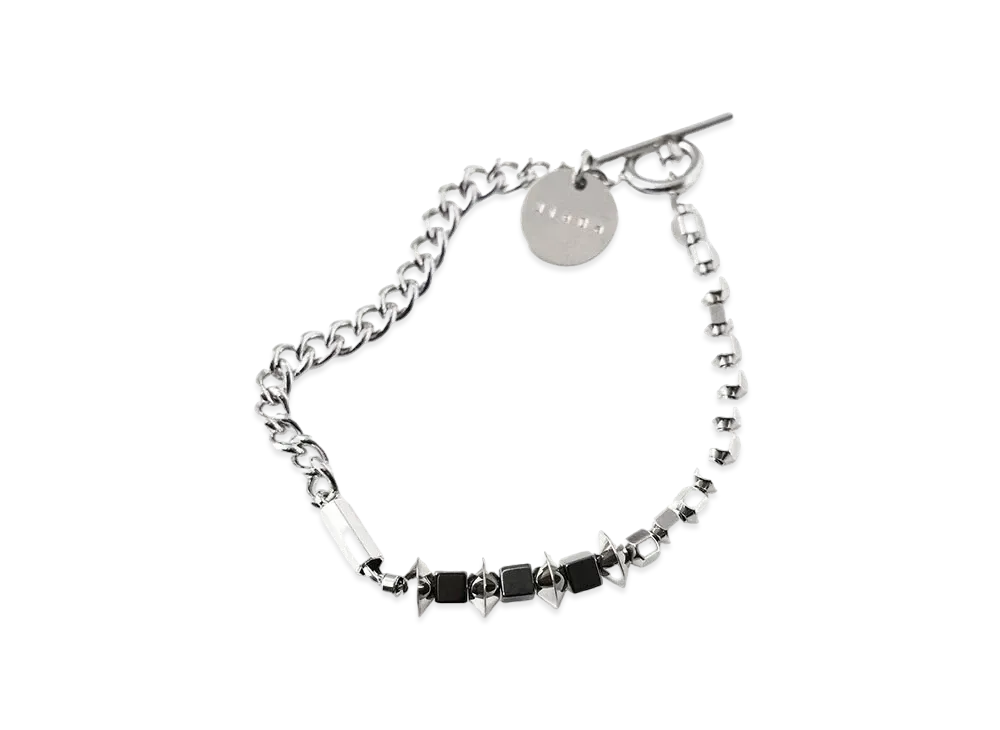 JieDa HEMATITE BRACELET "SILVER"