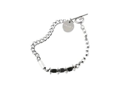 JieDa HEMATITE BRACELET "SILVER"