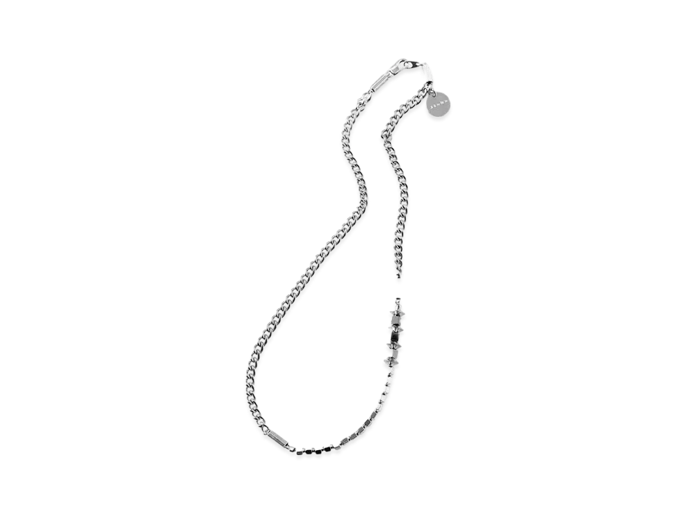 JieDa HEMATITE NECKLACE "SILVER"