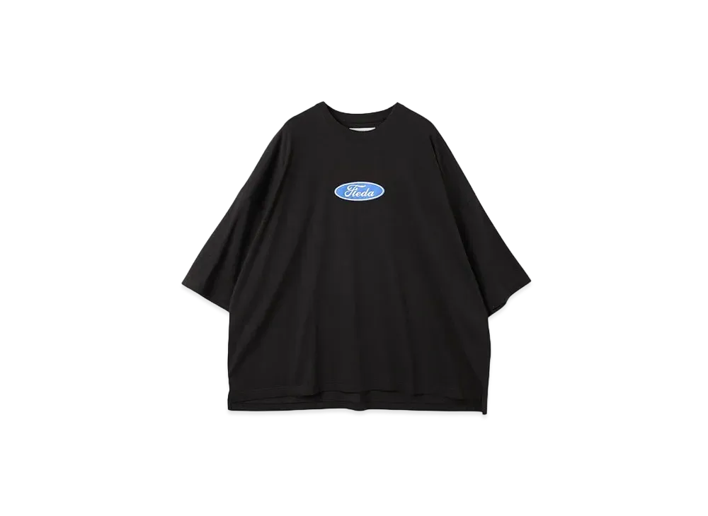JieDa CAR FONT TEE "BLACK/BLUE"