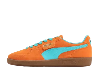 Puma Palermo "Dark Cheddar/Bright Aqua/Puma Gold"