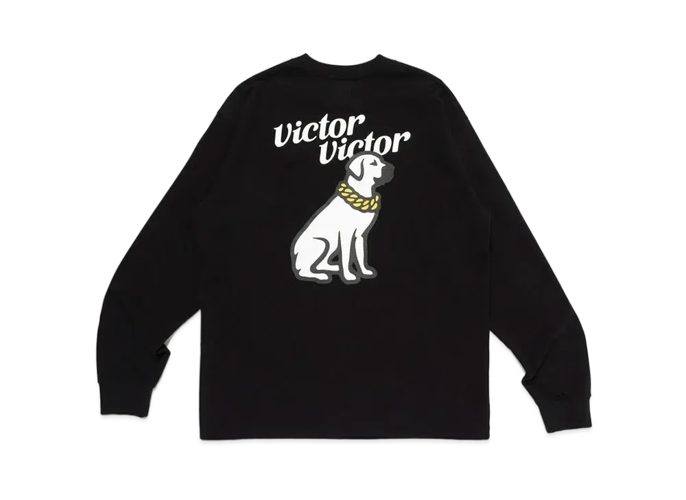 Victor Victor Worldwide L/S T-Shirt "Black"