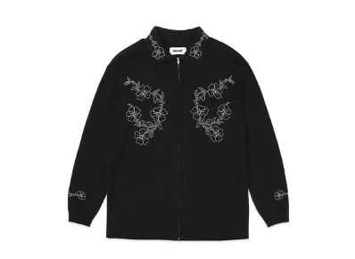 PALACE Flexus Zip Longsleeve "Black"