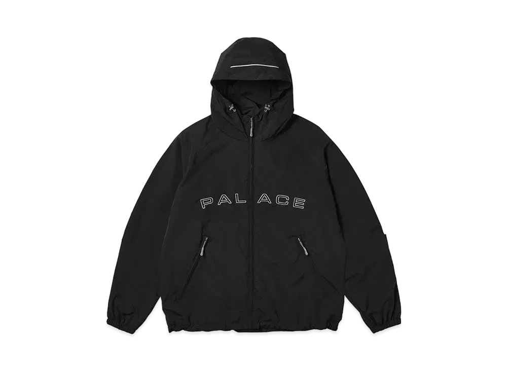 PALACE Arc Shell Hooded Jacket "Black"