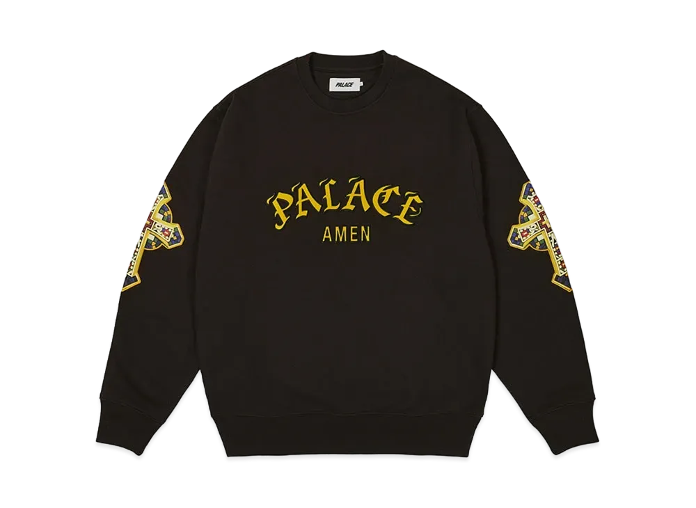 PALACE Saints Crew "Black"