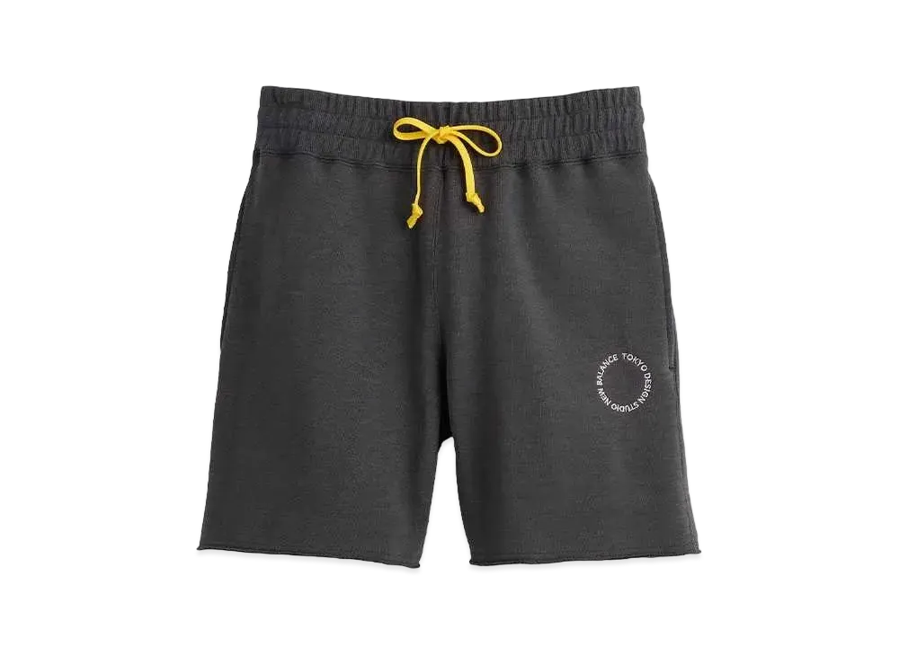 New Balance Uni-ssentials by TDS Cotton Cordura French Terry Shorts "Black"