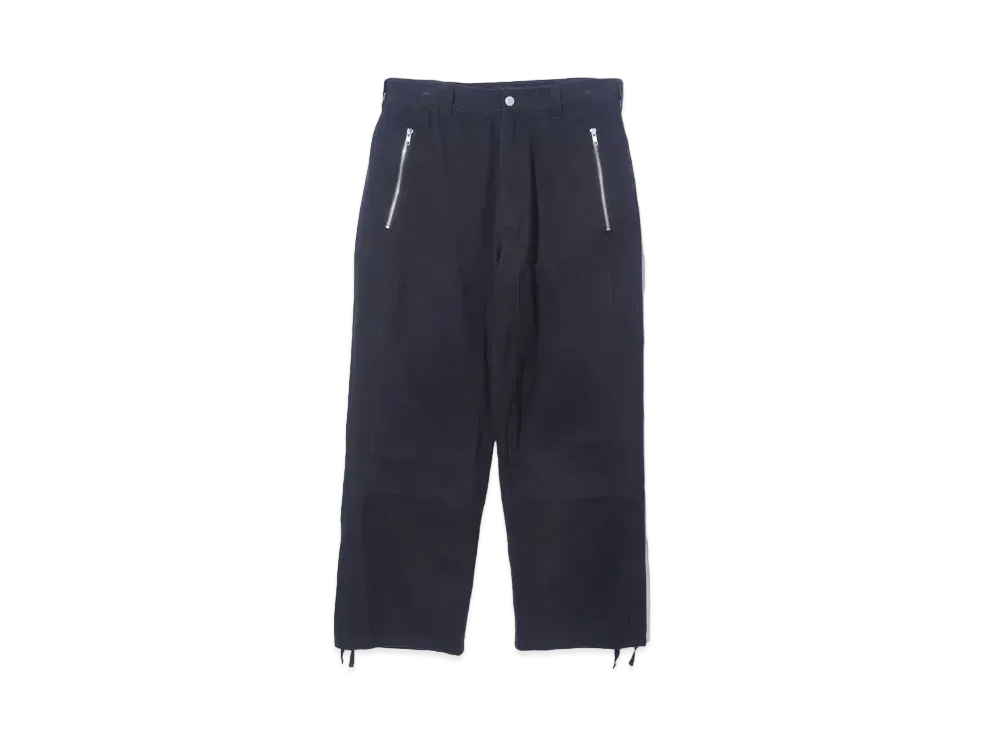 XLARGE ZIP FLIGHT PANTS "BLACK"