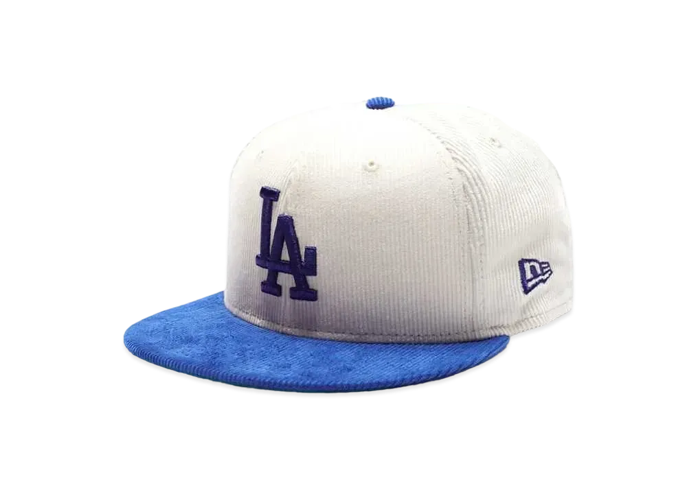 UNDEFEATED x Los Angeles Dodgers x New Era Corduroy 59FIFTY Fitted Cap "White"