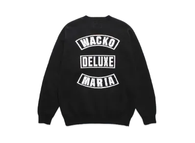 WACKO MARIA x DELUXE CARDIGAN "BLACK"