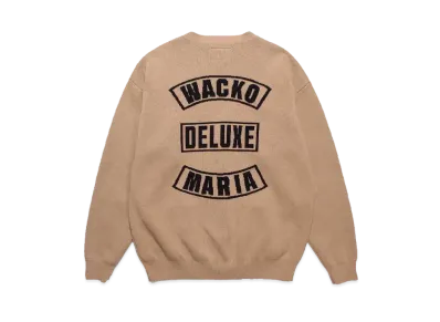 WACKO MARIA x DELUXE CARDIGAN "BEIGE"