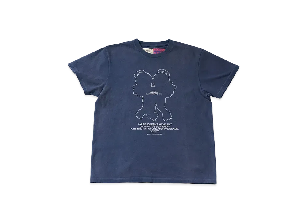 TAPPEI x FUTURE ARCHIVE T-shirt #2 "Navy"
