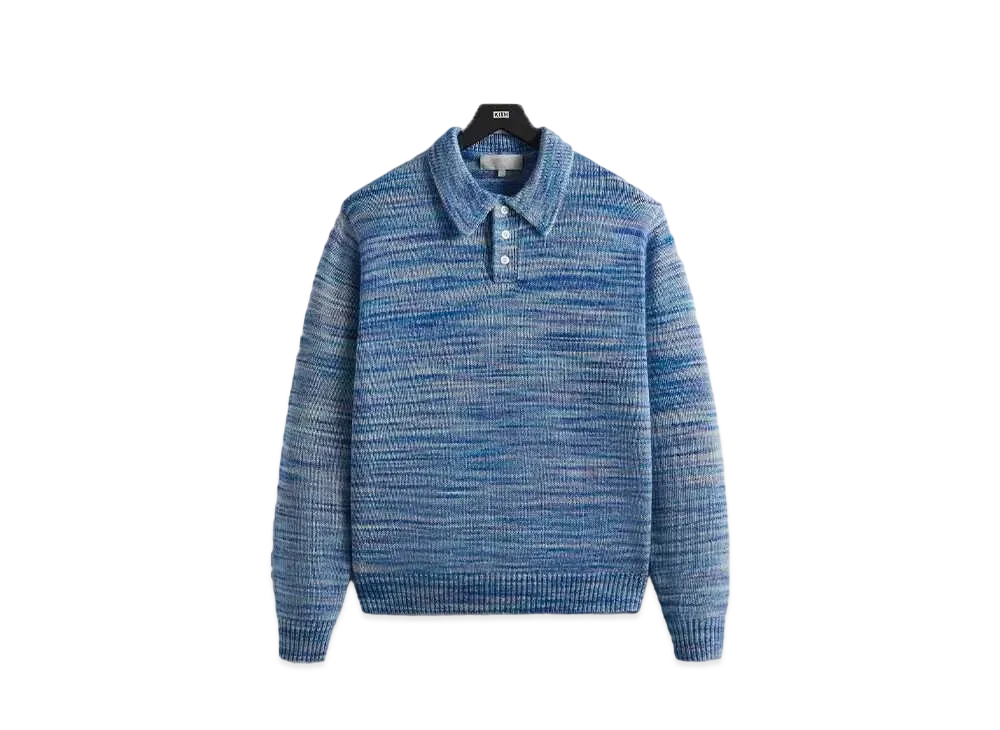 Kith Space Dye Harmon Rugby Pullover "Scent"