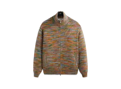 Kith Space Dye Wyona Full Zip Sweater "Multi"
