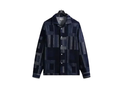 Kith Geometric Knit Cohen Shirt "Nocturnal"