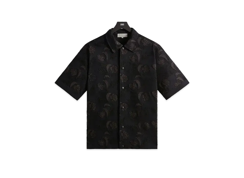 Kith Chain-Stitched Woodpoint Shirt "Black"