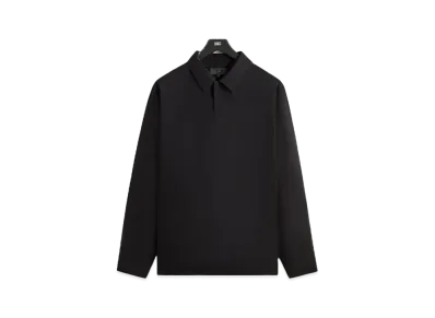 Kith 101 Kayson Snap Front Polo "Black"