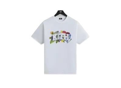 Kith Floral Arch Vintage Tee "White"