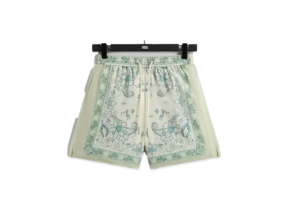 Kith 101 Vintage Floral Bandana Active Short "Data"