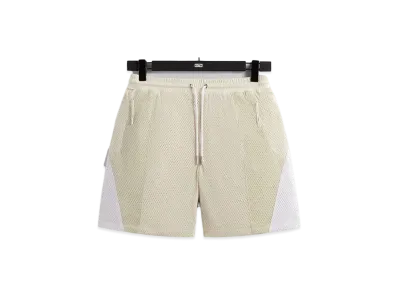 Kith 101 Harden Panelled Mesh Short "Sandrift"
