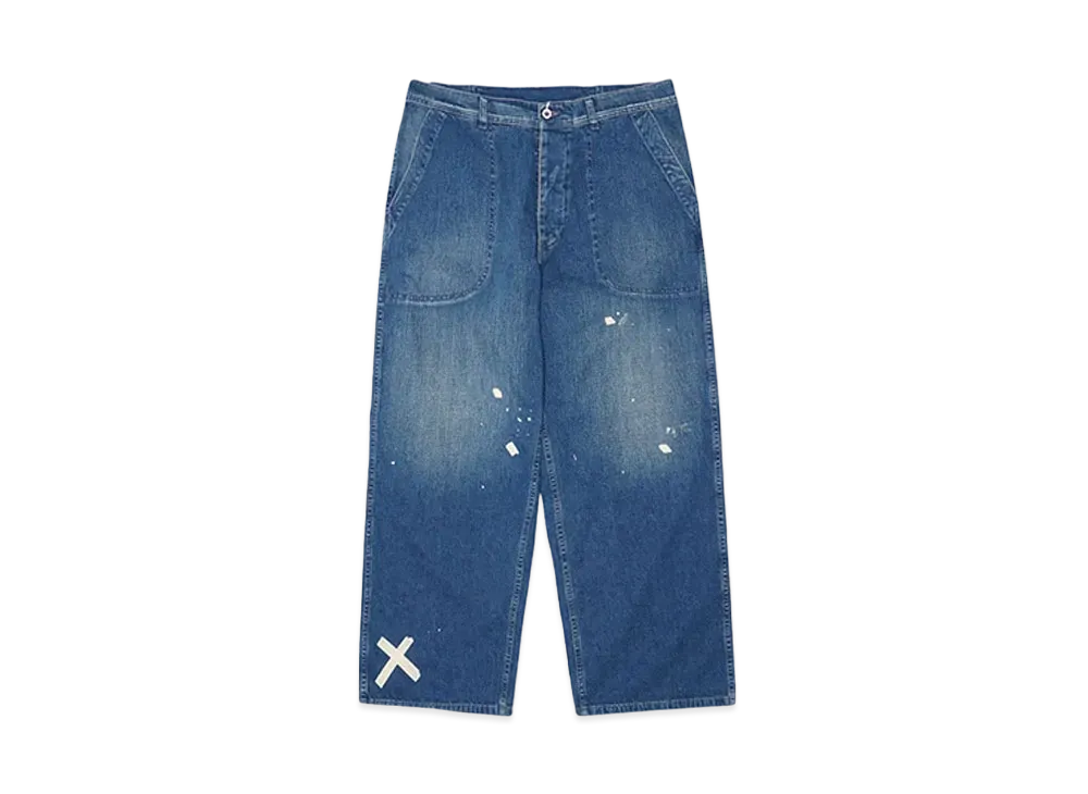 Maison Margiela PANTS "Greencast indigo"