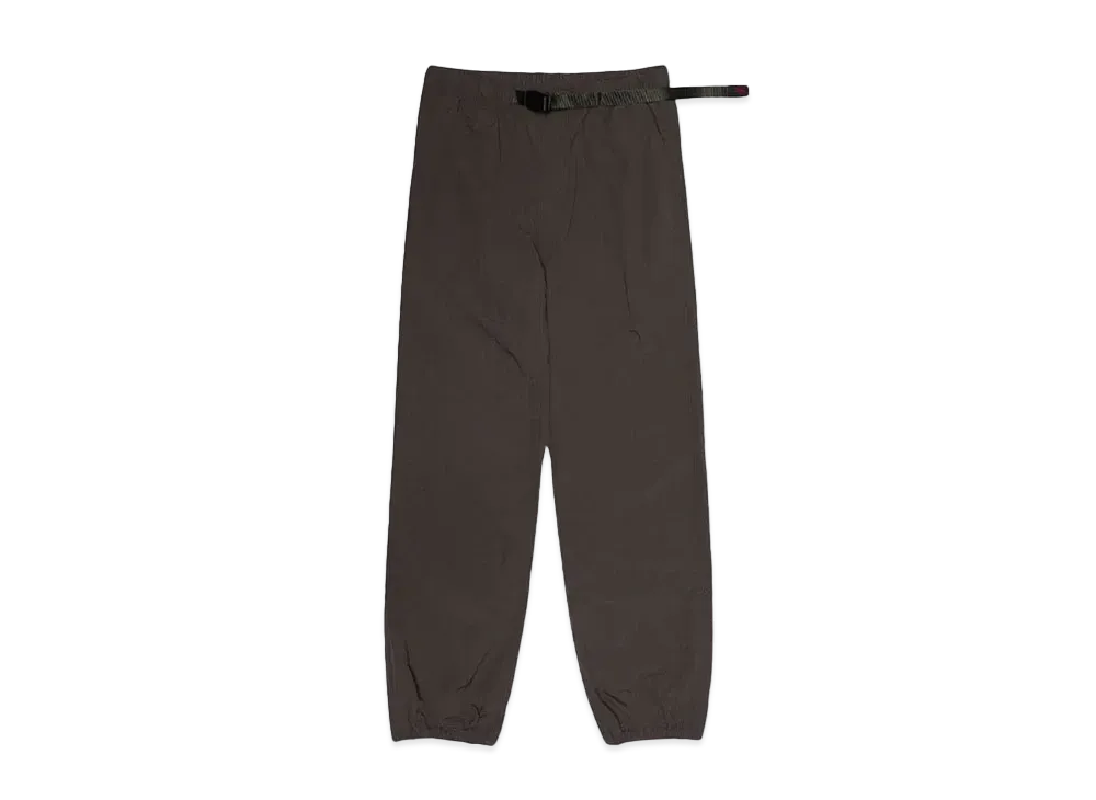 GRAMICCI NYLON TRACK PANT "DARK BROWN"
