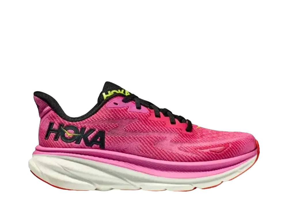 Hoka Women's Clifton 9 "Raspberry/Strawberries"