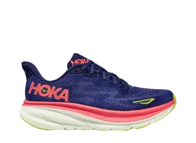 Hoka Women's Clifton 9 "Evening Sky/Coral"