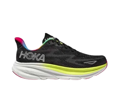 Hoka Women's Clifton 9 "Black/All Aboard"