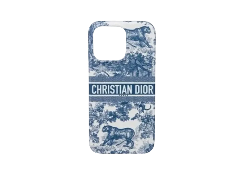 Dior iPhone 13 Pro Mobile Phone Case "Blue"