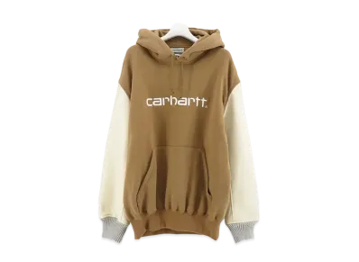 eYe JUNYA WATANABE MAN x Carhartt Cotton Fleece Cowhide W Name Parka "Beige/Cream"