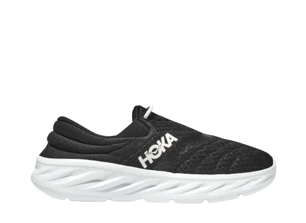 Hoka Women's Ora Recovery Shoe 2 "Black/White"