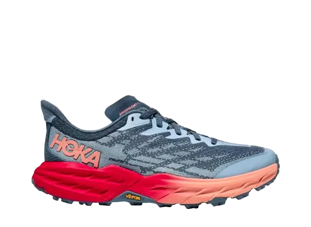 ホカ ウィメンズ スピードゴート5  "リアル ティール/パパイヤ"