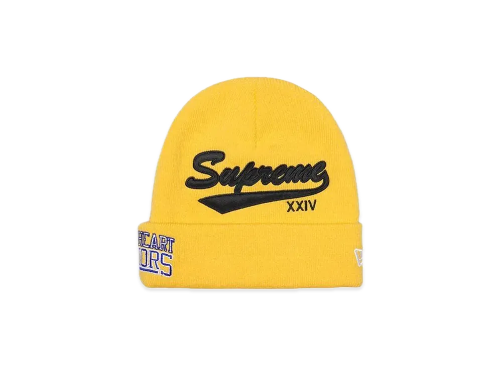 Supreme New Era Salvation Beanie "Gold"